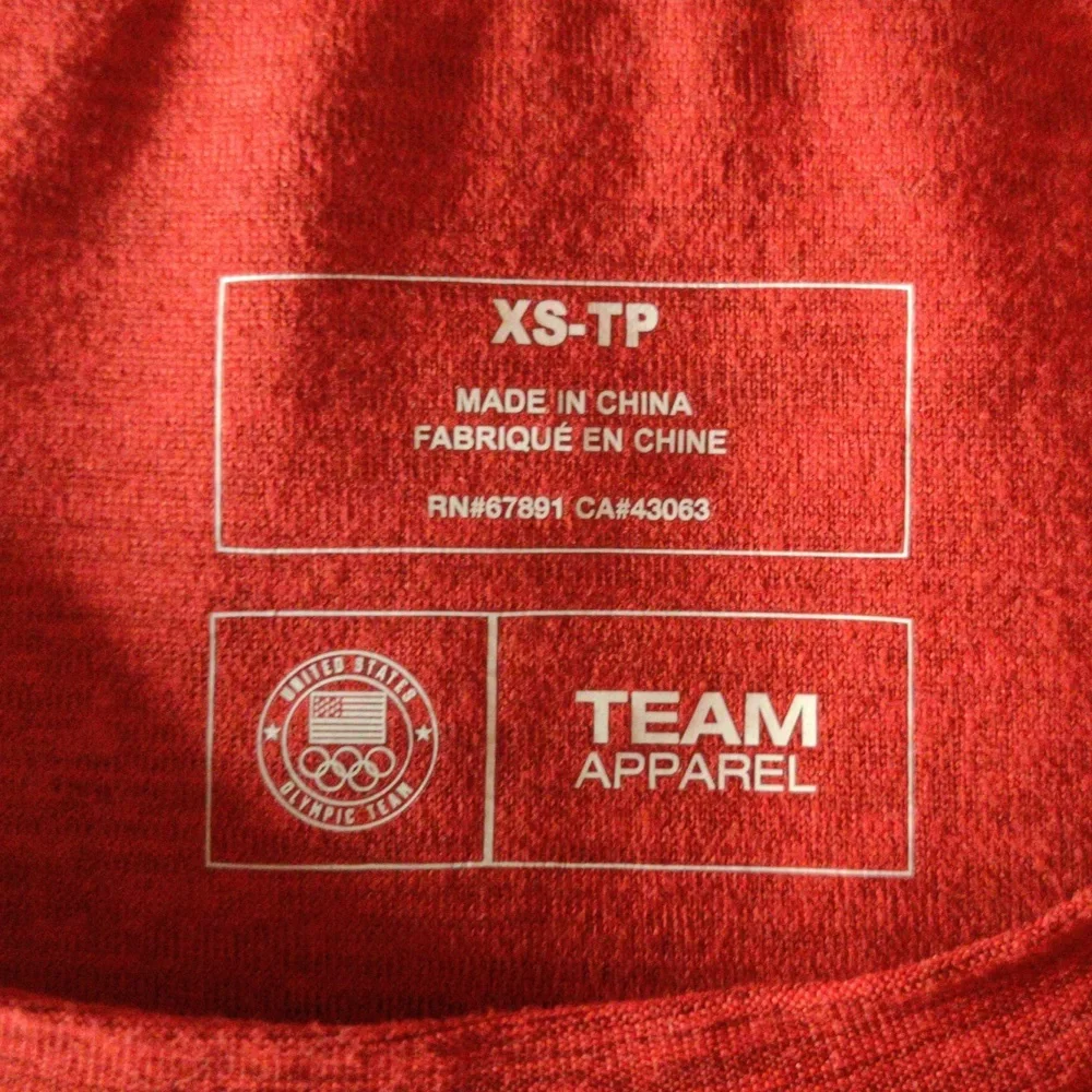 US Olympic Team Apparel Red USA Olympic Muscle Shirt America - Picture 4 of 6